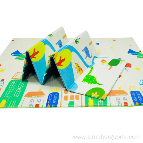 portable animals design tubo playmat personalizzati xpe